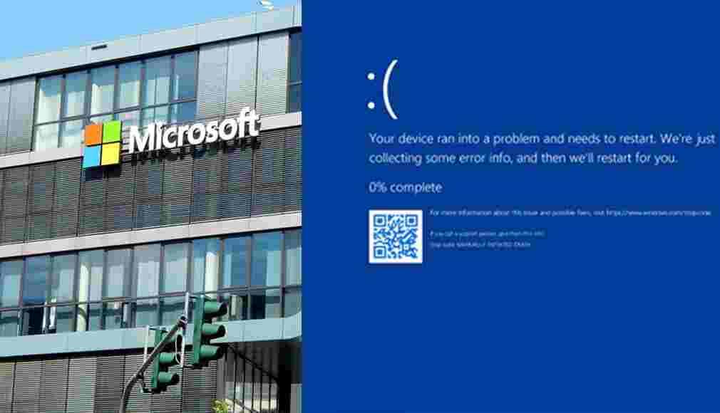 What caused the Microsoft Windows outage?