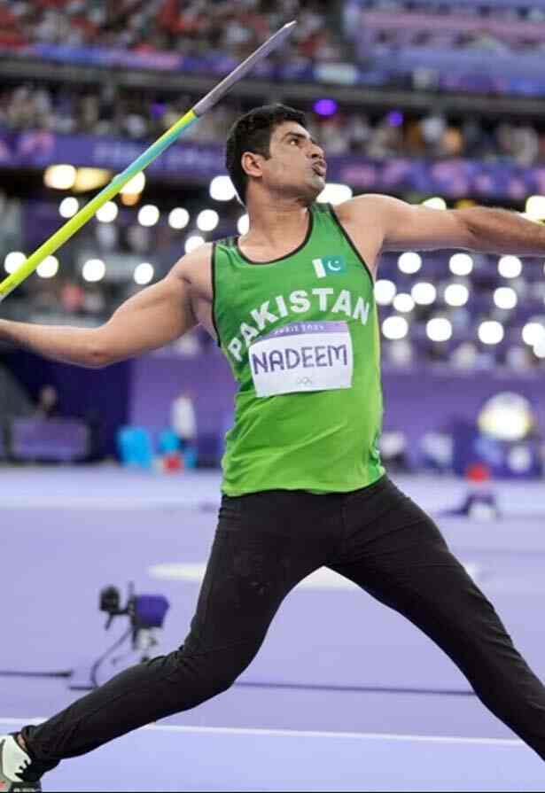 Nadeem had 3 of overall best 4 throws.